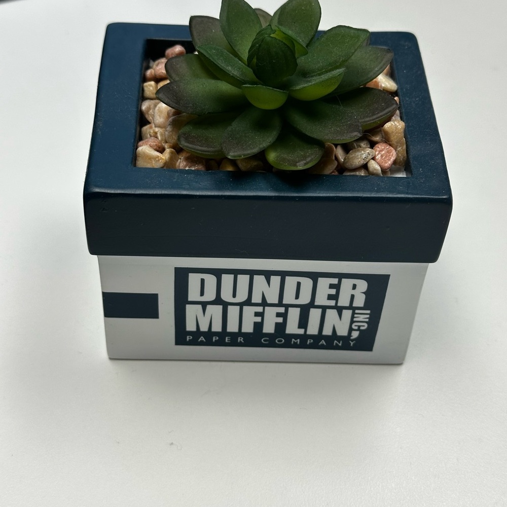 Dunder Mifflin Succulent Planter